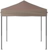 vidaXL Partyzelt Faltbar Taupe 2x2 m 93498 Bild 3