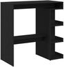 Bartisch, Stehtisch, Bistrotisch Schwarz Eichen-Optik 100 x 48 x 101,5 cm Holzwerkstoff Bild 5