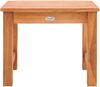 Beistelltisch LOTTE eckig - 51 x 39 x 43 cm, Holz, Teak | Kleiner Tisch Couchtisch für Wohnzimmer Bild 5
