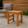 Beistelltisch LOTTE eckig - 51 x 39 x 43 cm, Holz, Teak | Kleiner Tisch Couchtisch für Wohnzimmer Bild 3