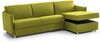 Dmora Sofa mit Halbinsel Posina, Ecksofa für Wohnzimmer, gepolstert, abnehmbarer Bezug, 100 % Made in Italy-Qualität, 260x160 h90 cm, Grün Bild 4