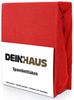 DH DEIN. HAUS Spannbettlaken Frottee Bettlaken mit Gummizug aus natürlicher Baumwolle, Gummizug: mit Gummizug, Baumwolle, atmugsaktiv, hautfreundlich, pflegeleichter Stoff Bild 4
