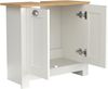 VCM Badmöbel Waschbeckenunterschrank Balusa 920344 Weiß H. 60 x B. 65 x T. 30 cm Bild 2