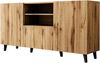 'Vailbo' Kommode mit einer Schublade und zwei Türen, Holz Wotan, 151 x 83 x 40 cm Bild 3