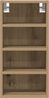 vidaXL Hängeschrank Riga Artisan-Eiche 30x29,5x60 cm Holzwerkstoff 854174 Bild 4