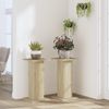 vidaXL Pflanzenständer 2 Stk. Sonoma-Eiche 30x30x60 cm Holzwerkstoff 3307857 Bild 3