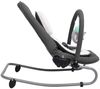 vidaXL Babywippe, Stahl, 77 x 46 x 58 cm, Anthrazit Bild 4