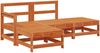 vidaXL Garten-Lounge-Set 4 pcs Wachsbraun Massives Kiefernholz 3418114 Bild 3