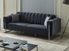 Villa Möbel Sofa Himalaya, 1 Stk. 3-Sitzer, Hand Made Quality, pflegeleichter Mikrofasersamtstoff Bild 5