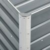 vidaXL Garten-Hochbeet Verzinkter Stahl 240×40×45 cm Grau 47044 Bild 4