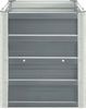 vidaXL Garten-Hochbeet Verzinkter Stahl 240×40×45 cm Grau 47044 Bild 3