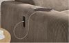Wohnlandschaft Sammy / Slider, Braun, 277 x 80 x 187 cm Bild 4