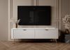 AX LIVING Moderner TV Sideboard Vespasia 163 2T –163cm Breite, Weiß Bild 3