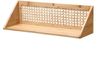Calicosy Wandregal aus Bambus und natürlichem Rattan - 50 cm - Helles Holz Bild 1