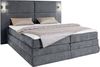 COLLECTION AB Boxspringbett Copenhagen, inklusive Bettkasten, Topper, wahlweise mit LED-Beleuchtung Bild 4