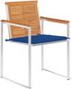 vidaXL Gartenstühle mit Kissen 2 Stk. Massivholz Akazie und Stahl 3061498 Bild 3