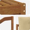 vidaXL Sofagarnituren 6 pcs Natur und Beige Massivholz Akazie 3373918 Bild 5