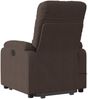 vidaXL Massagesessel mit Aufstehhilfe Braun Mikrofasergewebe 3204935 Bild 4