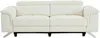 Vente-unique - BREYT Couchgarnitur Leder Weiß - B 108 cm x H 77 cm x L 170 cm220 cm Bild 5
