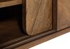 TV-Board Mango 220 x 45 x 50 braun geölt / echter Marmor LOS ANGELES #12 Bild 3
