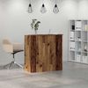 vidaXL Empfangstheke Altholz-Optik 100x50x103,5 cm Holzwerkstoff 3324167 Bild 4