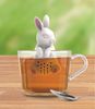 Winkee Teesieb Hase - Bunny, Silikon, (Tee-Ei, lebensmittelecht), hitzebeständig bis 200°C, ca. 8 cm hoch Bild 2
