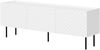 TV-Lowboard Likade 165 3D mit 3 Drehtüren (Farbe: Weiß) Bild 2