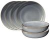 ASA SELECTION Teller-Set SAISONS Pastateller denim 21 cm Set6, Steinzeug Bild 2