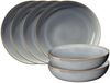 ASA SELECTION Teller-Set SAISONS Pastateller denim 21 cm Set6, Steinzeug Bild 3