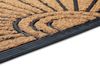 HANSE Home Fußmatte Mix Mats Gummi-Kokos Halbrund Geometric Ornament, Türmatte, halbrund, Höhe: 15 mm, Kokos, Gummi, Schmutzfangmatte, Outdoor, Rutschfest, Innen, Kokosmatte Bild 4