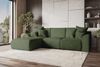99rooms Gusto Ecksofa Cordstoff POSO Khaki Links mit Schlaffunktion Bild 2
