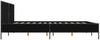 vidaXL Bettgestell Schwarz 200x200 cm Holzwerkstoff und Metall 3280017 Bild 5