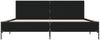 vidaXL Bettgestell Schwarz 200x200 cm Holzwerkstoff und Metall 3280017 Bild 4