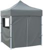 vidaXL Profi-Partyzelt Faltbar mit 4 Seitenwänden 2×2m Stahl Anthrazit 48885 Bild 3