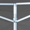 vidaXL Profi-Partyzelt Faltbar mit 4 Seitenwänden 2×2m Stahl Anthrazit 48885 Bild 4