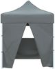 vidaXL Profi-Partyzelt Faltbar mit 4 Seitenwänden 2×2m Stahl Anthrazit 48885 Bild 2