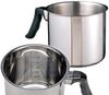 Haushalt International Milchtopf EDELSTAHL Milchkochtopf Kochtopf Milchtopf Topf Kuvertüre SYLT 1,5L Bild 1
