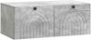 vidaXL Wandmontierter TV-Schrank Betongrau 78,5 x 41 x 30 cm 898178 Bild 2
