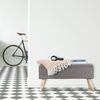 Relaxdays Gepolsterte Sitzbank mit Stauraum Bild 3
