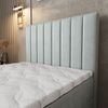 Masseno Boxbett ARION 100x200 cm mit Bonell Matratze und Topper Bild 4