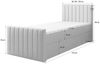 Masseno Boxbett ARION 100x200 cm mit Bonell Matratze und Topper Bild 3