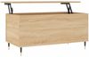 vidaXL Couchtisch Sonoma-Eiche 90x44,5x45 cm Holzwerkstoff 830967 Bild 2