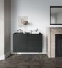 AX LIVING Kommode Schwarz Acalia KSZ97 97 cm Modern und Eleganz Bild 2