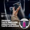 CONTIGO Isolierflasche Contigo Thermobecher West Loop Edelstahl Isolierbecher 470ml Raspberry Bild 4