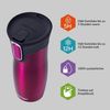 CONTIGO Isolierflasche Contigo Thermobecher West Loop Edelstahl Isolierbecher 470ml Raspberry Bild 3