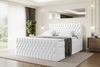 ALTDECOR Boxspringbett DAISY-Z KING (Multipocket-Matratze H4, H3 Matratze Bonellfederung, Topper, Kopfteil), Doppelbett mit Fußteil Bild 5
