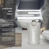 125L Faltbare Wäschekörbe Grau XL Stand Up Design 600D Stoff Oxford Bild 2
