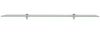 vidaXL Schwebende Regale 2 Stk. Glas 100x10 cm 8 mm [3051517] Bild 3