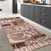 Vimoda Küchenläufer Trendiger Kaffee Teppich, Rechteckig, Höhe: 5 mm, Muster Kaffee, Kaffeetasse, Cappuccino, Küche, Esszimmer, Flur Bild 4