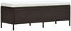 vidaXL 3-tlg. Garten-Lounge-Set mit Auflagen Poly Rattan Braun 48153 Bild 4